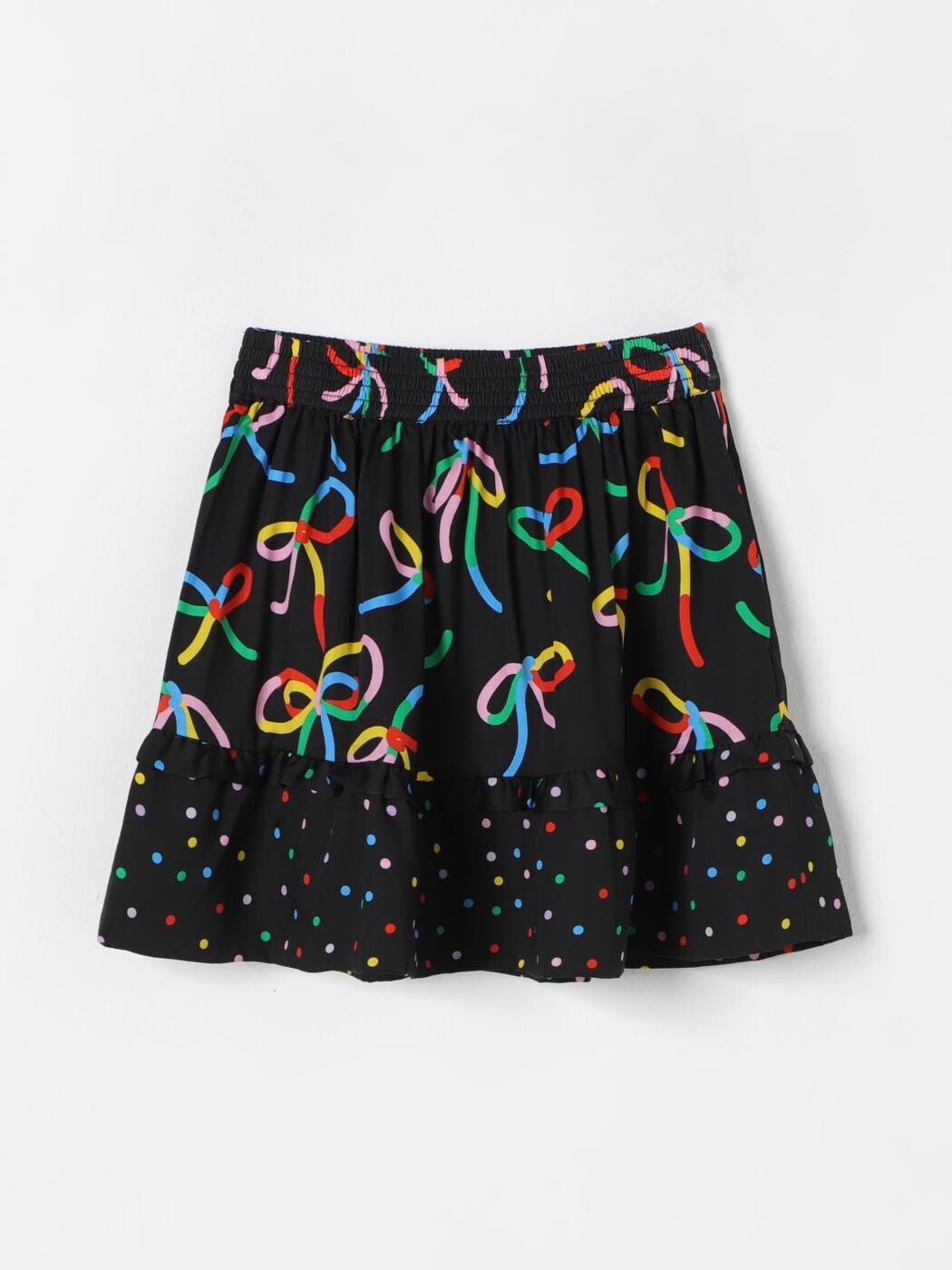ステラマッカートニー STELLA MCCARTNEY ミニ御徒面子 スコート ガールズ 黒いこと Mini-skirts TV7B81Z2367 関税 貨物輸送無料 2025AW gi