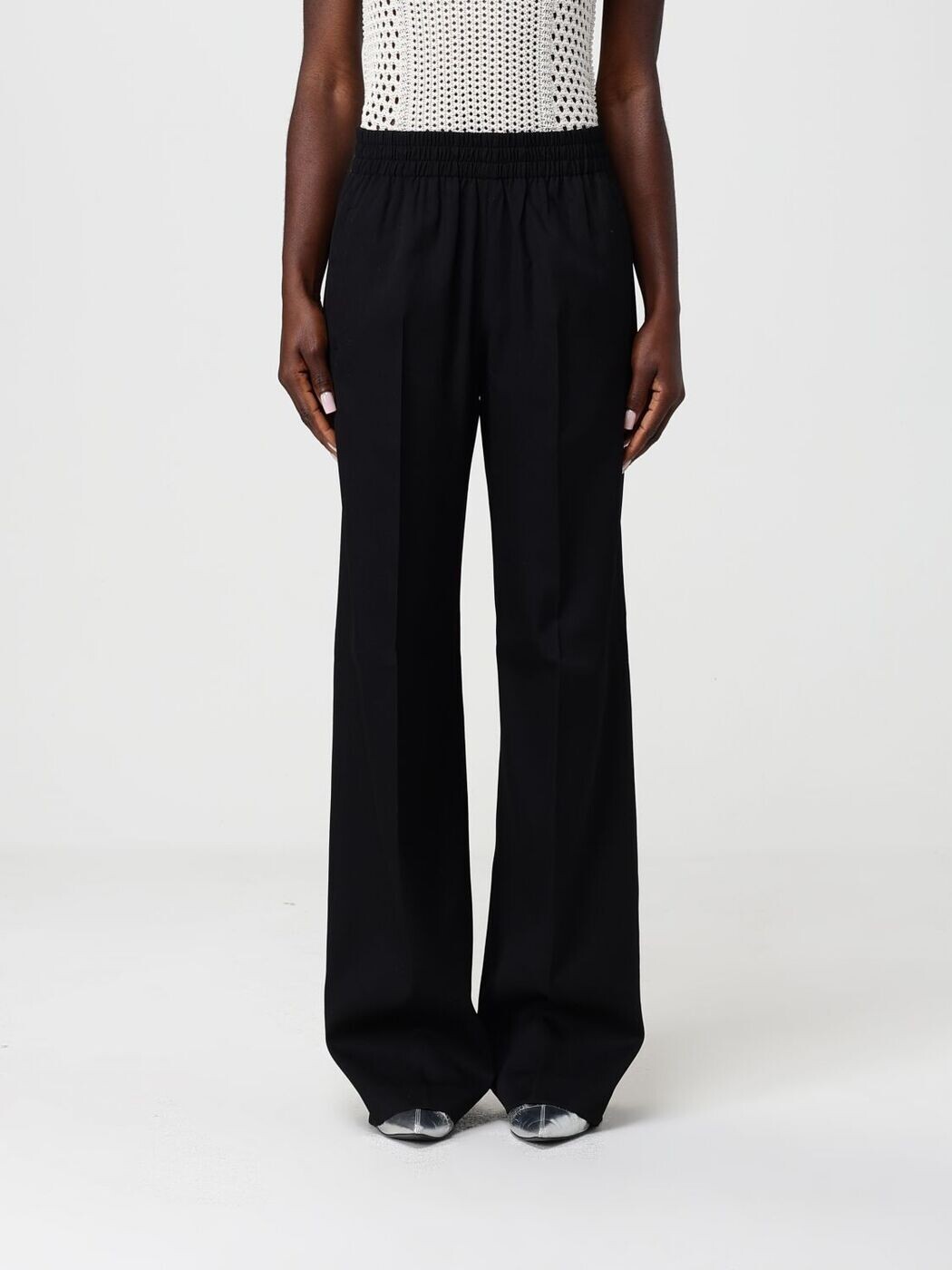 ゴールデン グース デラックス ブランド GOLDEN GOOSE ズボン パンツ レディース ブラック Trousers GWP00821P001170 Black 関税 送料無料 2026SS gi|BRANDSHOP「il Tesoro」