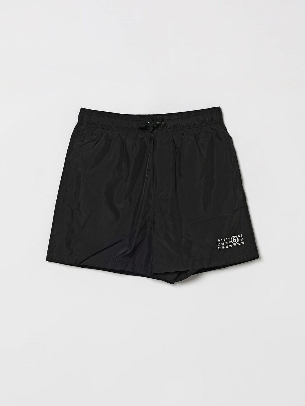 エムエムシックス 棲み家 マルジェラ MM6 MAISON MARGIELA 塩水ズボン下 スイムウェア ボーイズ 黒いこと Swim shorts M60813MM01Z 関税 貨物輸送無料 2026SS gi