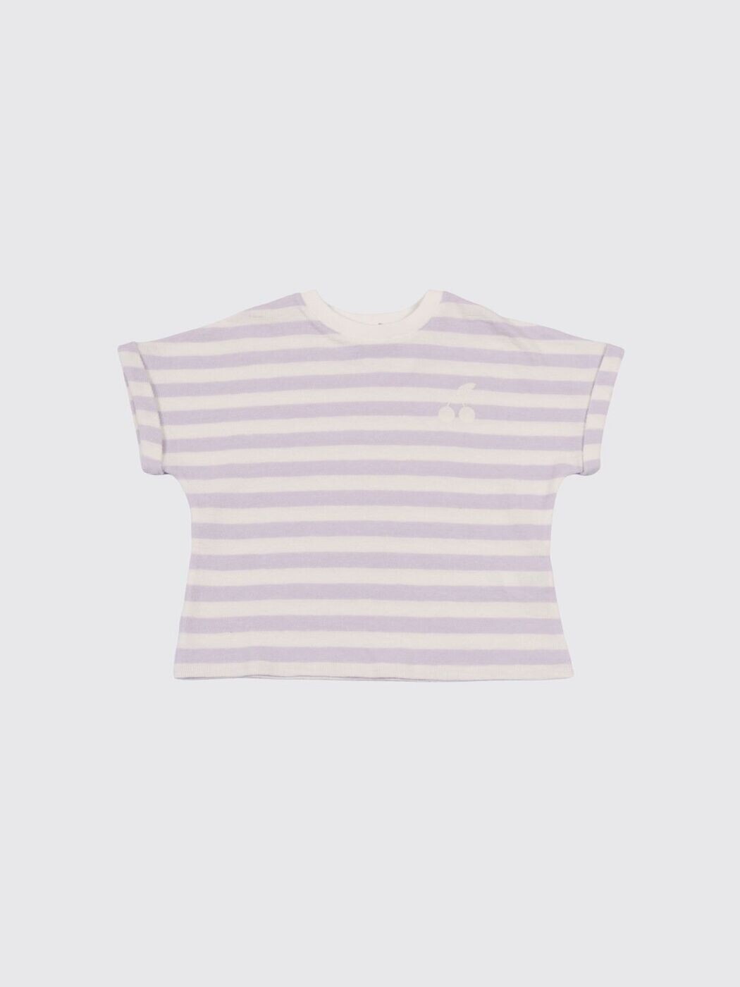 ボンポワン BONPOINT ロング衣袂ティーシャツ ティーシャツ ボーイズ パープル Long sleeve t-shirts C06GTSK00001 関税 貨物輸送無料 2026SS gi