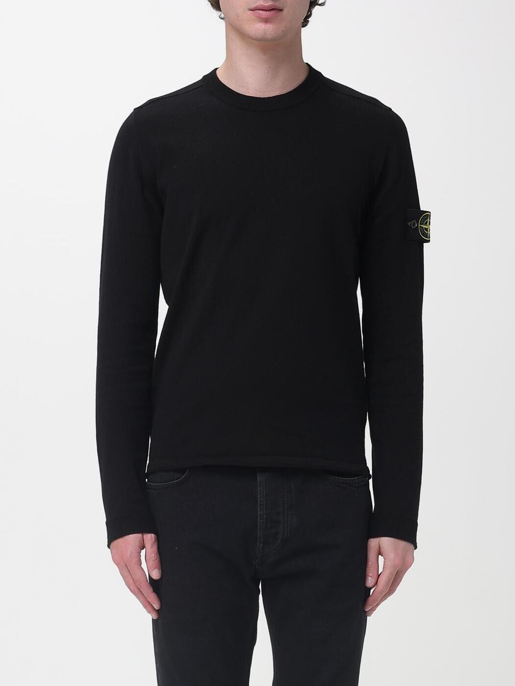ストーン アイランド STONE ISLAND セーター ニットウェア メンズ ブラック Knitwear 5100062S00B9 関税 送料無料 2026SS gi