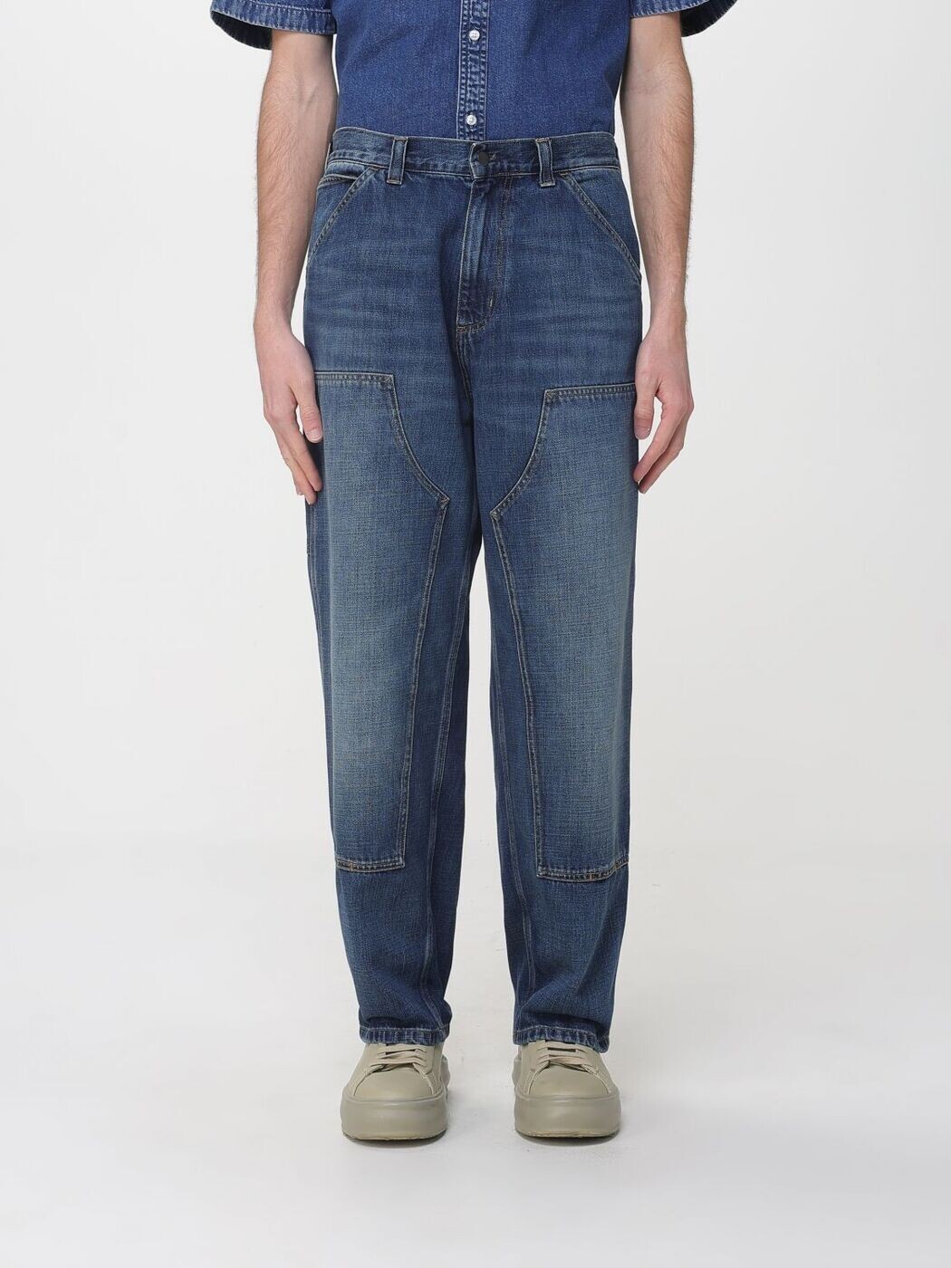 カーハート ダブリューアイピー CARHARTT WIP デニム メンズ ブルー Jeans I036733 関税 送料無料 2026SS gi