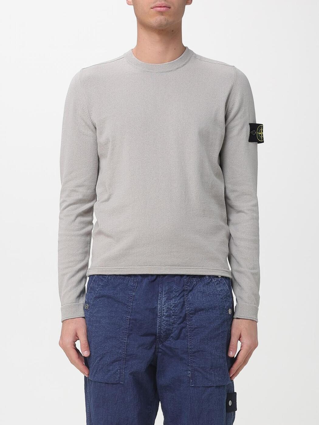 ストーン アイランド STONE ISLAND セーター ニットウェア メンズ グレー Knitwear 5100062S00B9 関税 送料無料 2026SS gi