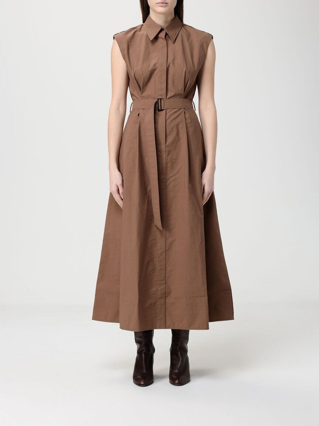 ブルネロクチネリ BRUNELLO CUCINELLI 衣裳 御召しもの レディース 赤銅色 Dresses ML140A5286 関税 貨物輸送無料 2026SS gi