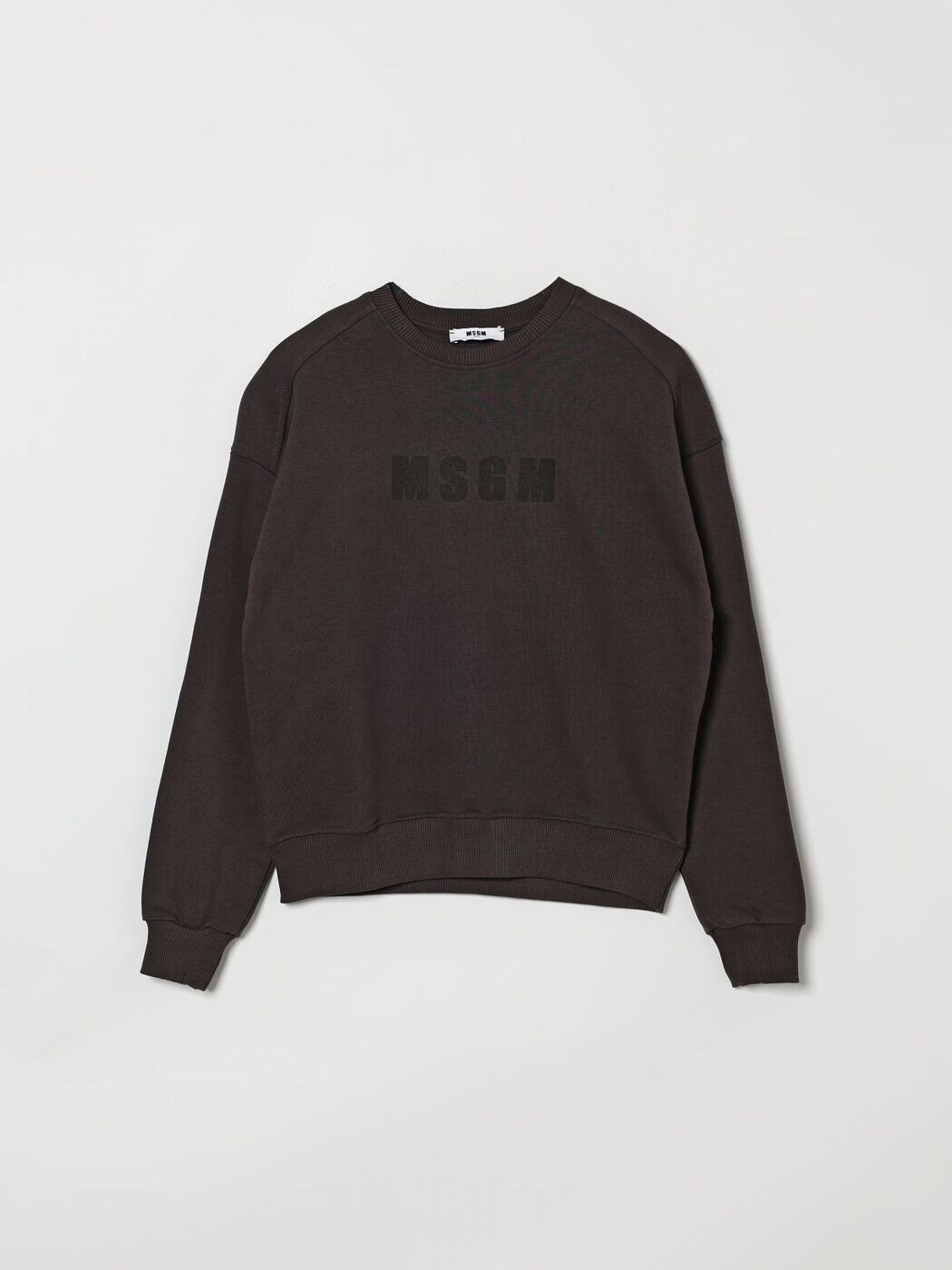 エムエスジーエム MSGM クルーネックジャンパー 編み物御召しもの ボーイズ 薄墨色 Crew neck jumpers S6MSJUSW153 関税 貨物輸送無料 2026SS gi