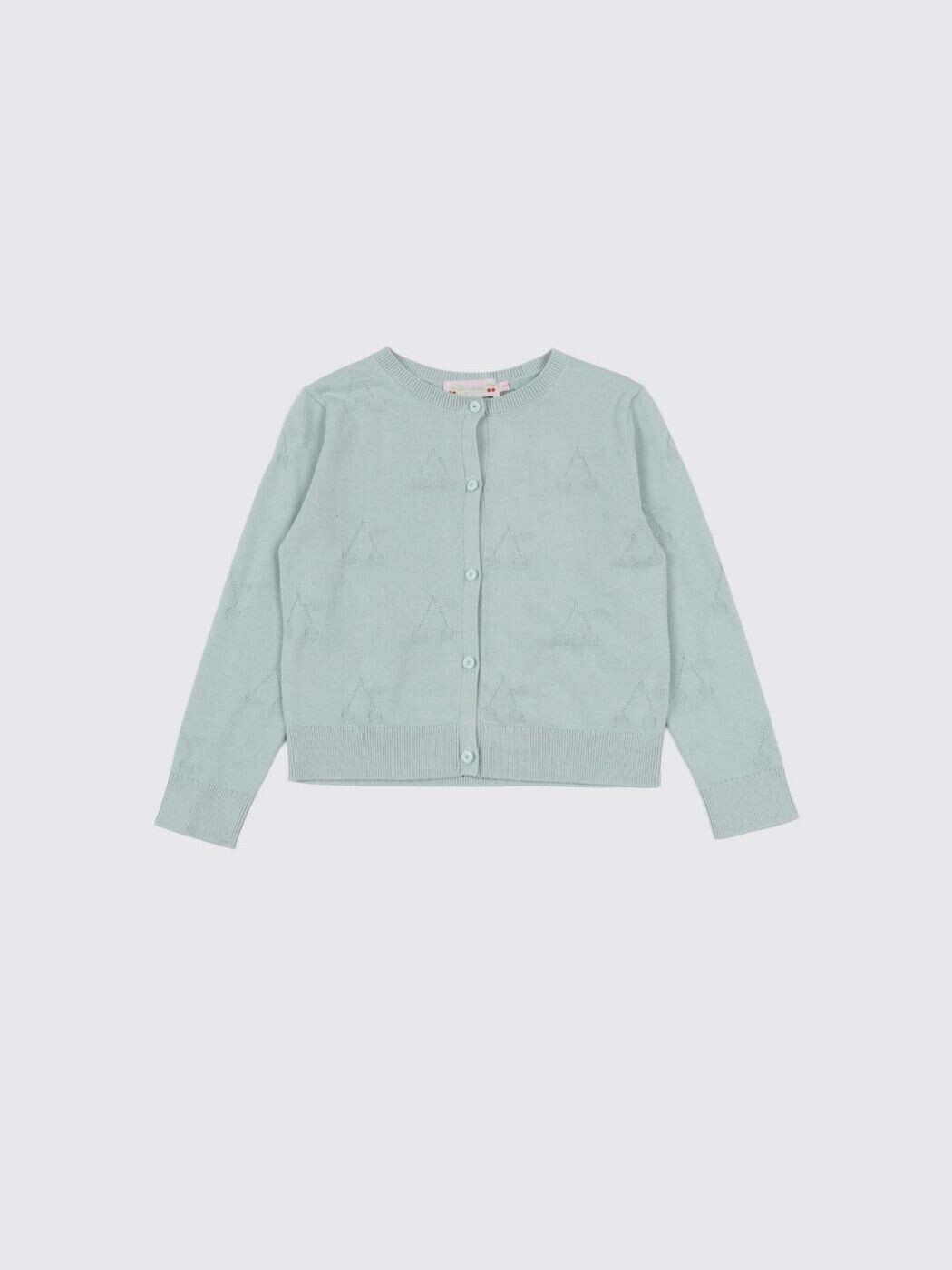 ボンポワン BONPOINT クルーネックジャンパー 編み物御召しもの ボーイズ 緑であること Crew neck jumpers S06GCAK00022 関税 貨物輸送無料 2026SS gi