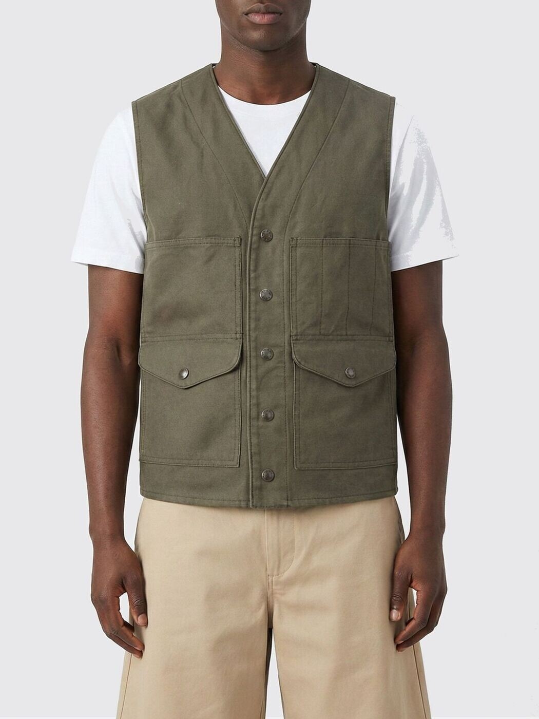 フィルソン FILSON ジレ より良い メンズ 緑であること Vests FMGIL0061UT2660 関税 貨物輸送無料 2026SS gi