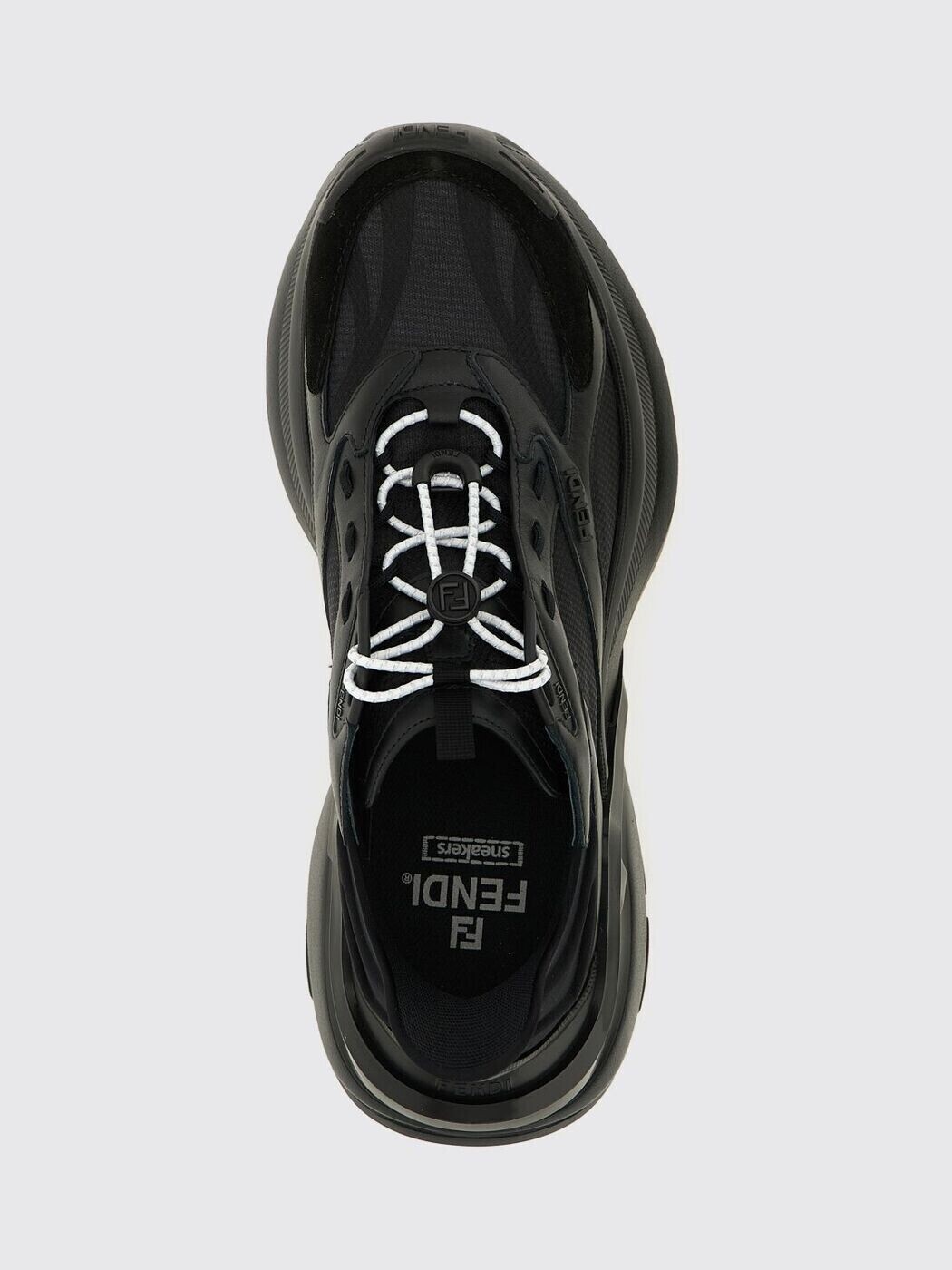 フェンディ FENDI スニーカー レディース 黒いこと Sneakers 8E8887AYFP 関税 貨物輸送無料 2026SS gi
