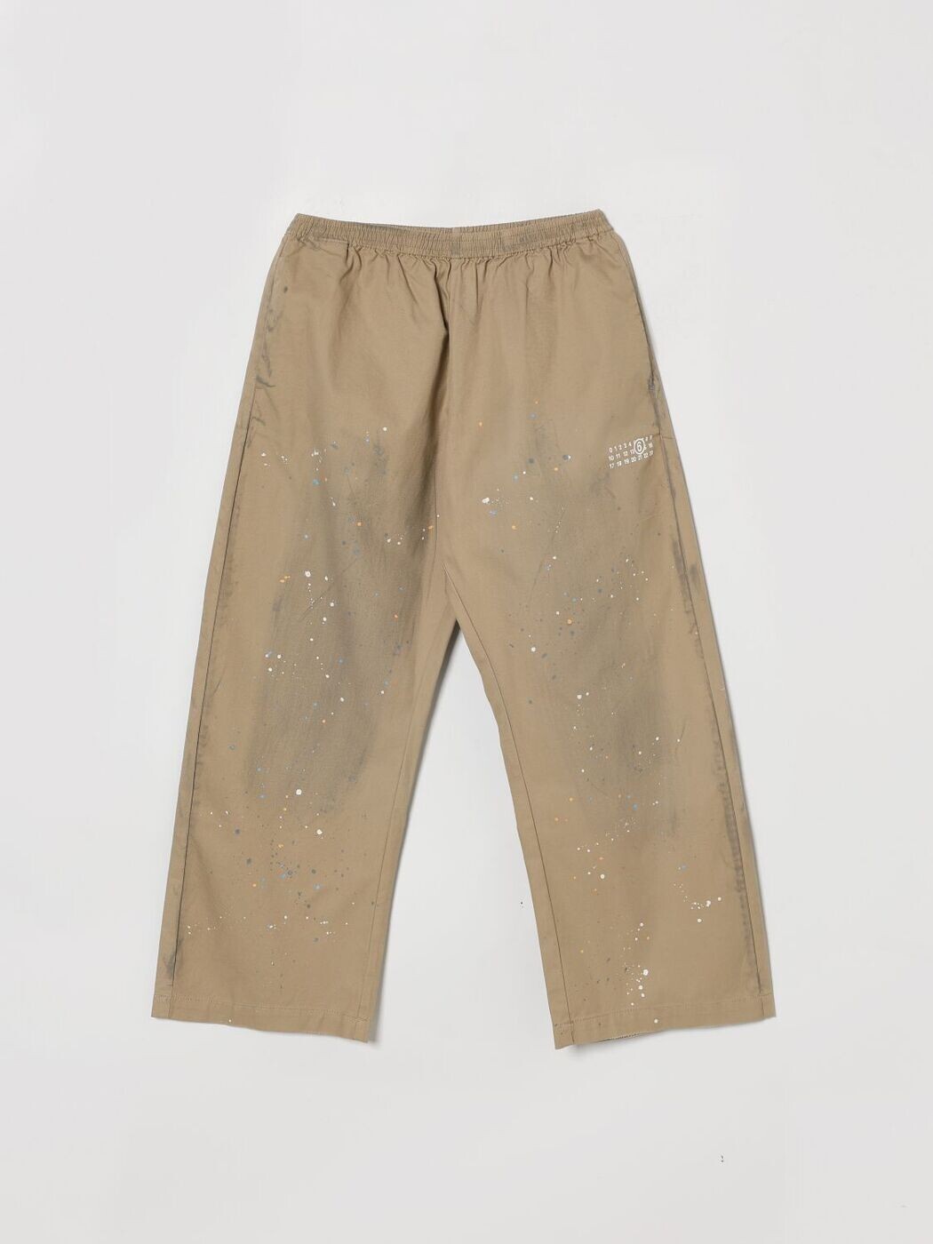 エムエムシックス 住み家 マルジェラ MM6 MAISON MARGIELA ズボン下 ボーイズ ベージュ Cargo trousers M60953MM07B 関税 貨物輸送無料 2026SS gi