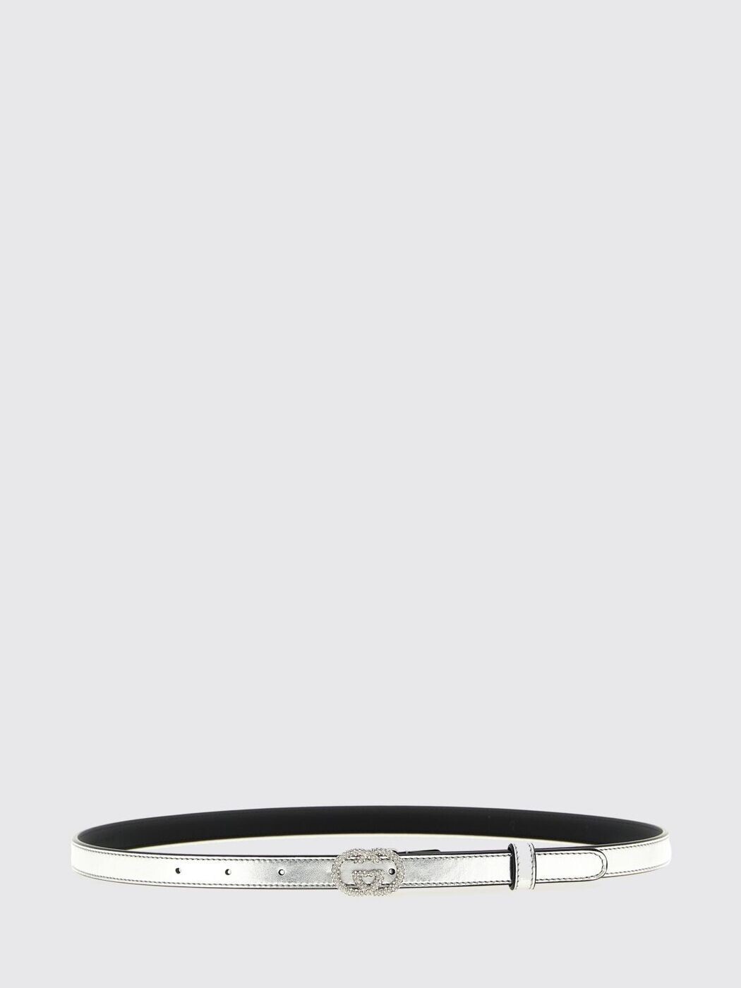 グッチ GUCCI 三尺帯 レディース しろがね色 Belts 8531261LDHZ 関税 貨物輸送無料 2026SS gi
