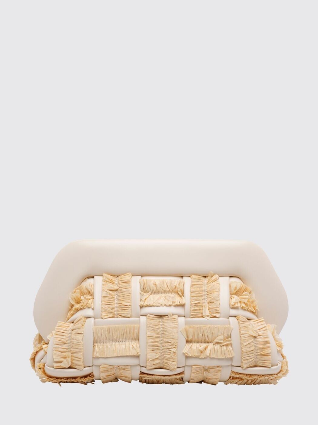 セニア THEMOIRE クラッチペダル御徒面子 レディース 白いこと Clutch and wristlets bags 261WTMB00OIRA 関税 貨物輸送無料 2026SS gi