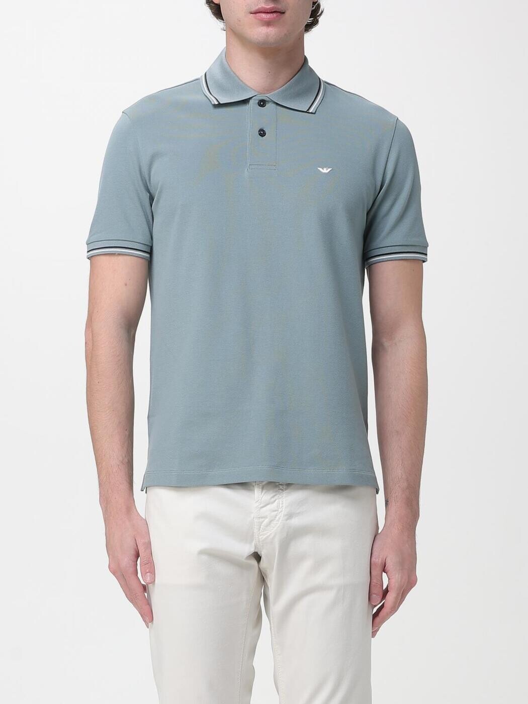 エンポリオ アルマーニ EMPORIO ARMANI ポロシャツ メンズ Polo shirts EM004607AF23090 Gnawed Blue 関税 送料無料 2026SS gi｜BRANDSHOP「il Tesoro」