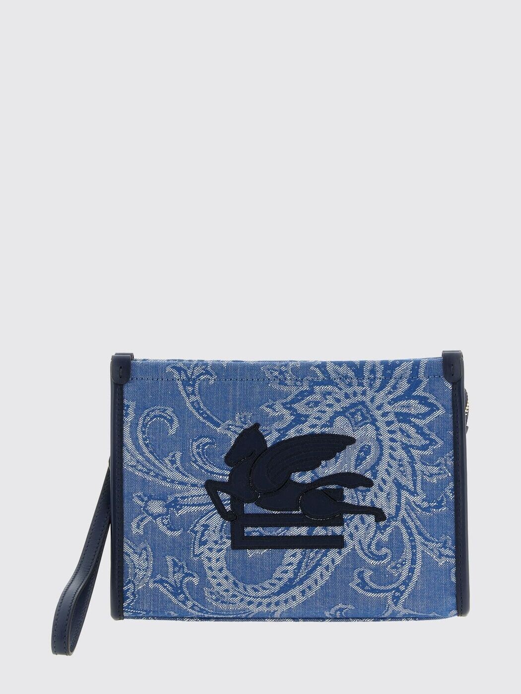 エトロ ETRO クラッチペダル御徒面子 レディース 青碧 Clutch and wristlets bags WP2C0007AQ364 関税 貨物輸送無料 2026SS gi