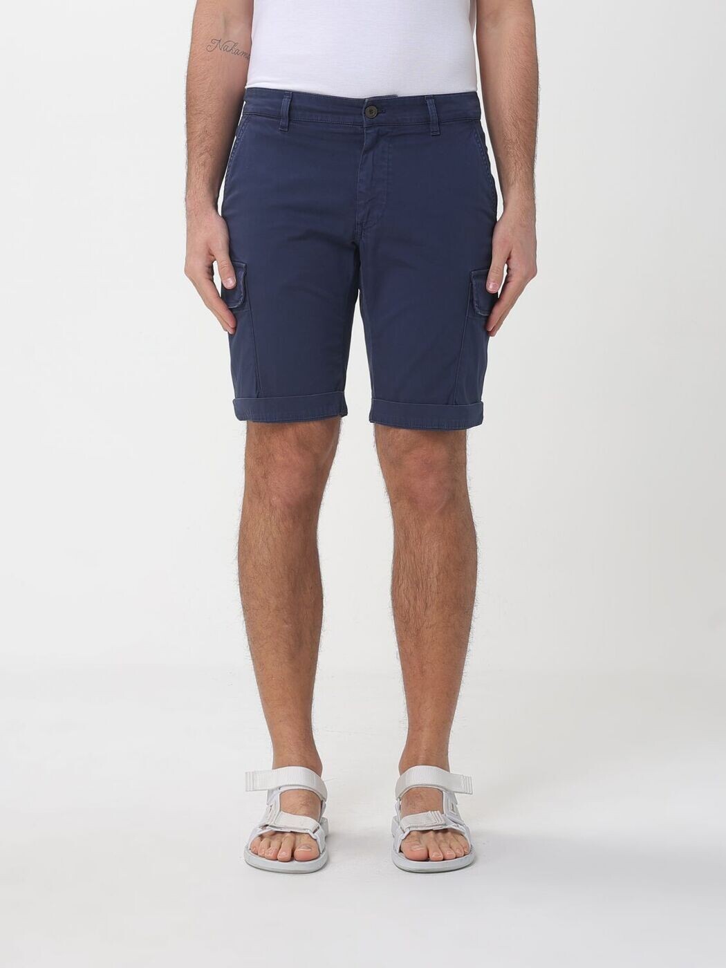 メイソンズ MASON ショーツ メンズ ネイビー Shorts 2BE22145ME303 関税 送料無料 2026SS gi