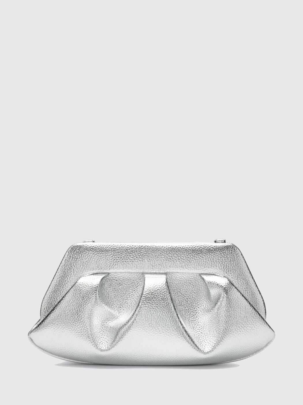 セニア THEMOIRE クラッチペダル御徒面子 レディース しろがね色 Clutch and wristlets bags 261WTMBB0OOBL 関税 貨物輸送無料 2026SS gi