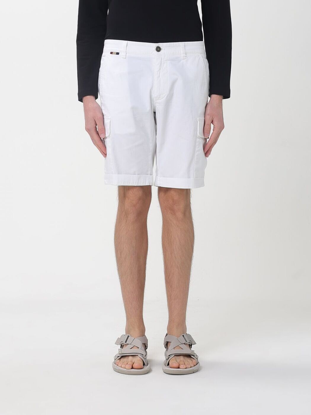 メイソンズ MASON ショーツ メンズ ホワイト Shorts 2BE22145ME303 関税 送料無料 2026SS gi