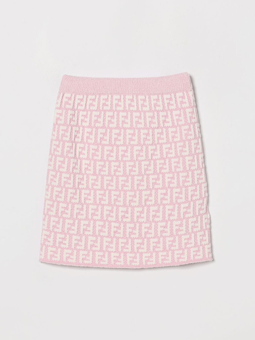 FENDI FENDI ミニ御徒面子 スコート ガールズ サクラ色 Mini-skirts JFG240AVW7 関税 貨物輸送無料 2026SS gi
