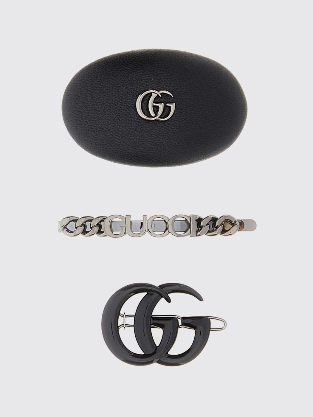 グッチ GUCCI 先端技術佩び物 流行り物小物 レディース 黒いこと Hi-tech accessories 8550603HBH5 関税 貨物輸送無料 2026SS gi