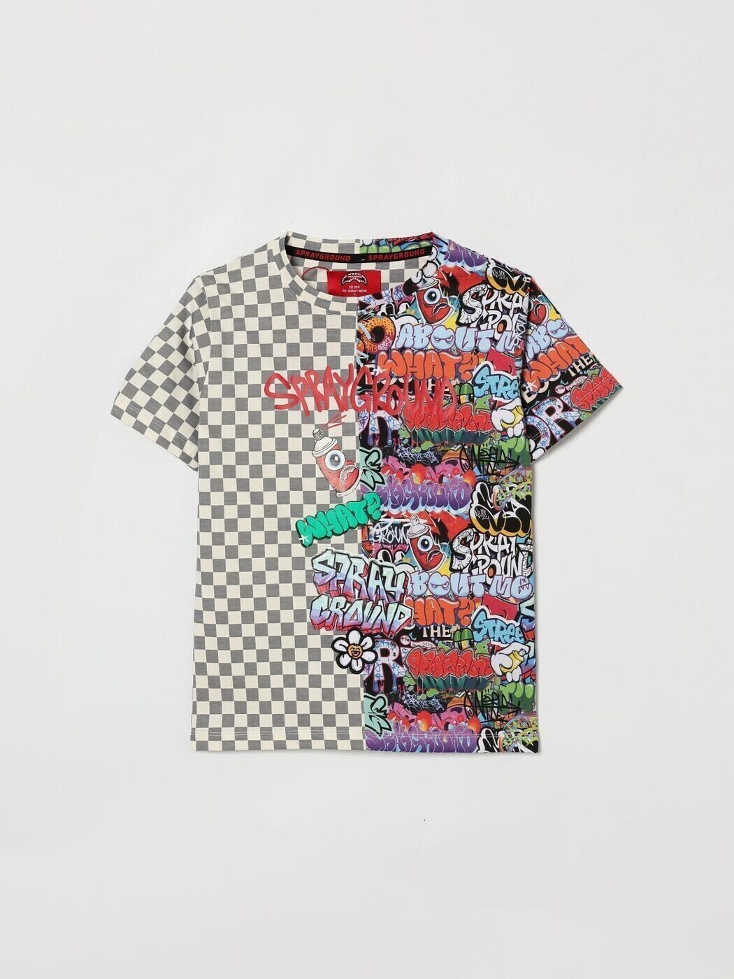 スプレイグラウンド SPRAYGROUND ロング衣袂ティーシャツ ティーシャツ ボーイズ マルチ色つや Long sleeve t-shirts SPY1407 関税 貨物輸送無料 2026SS gi