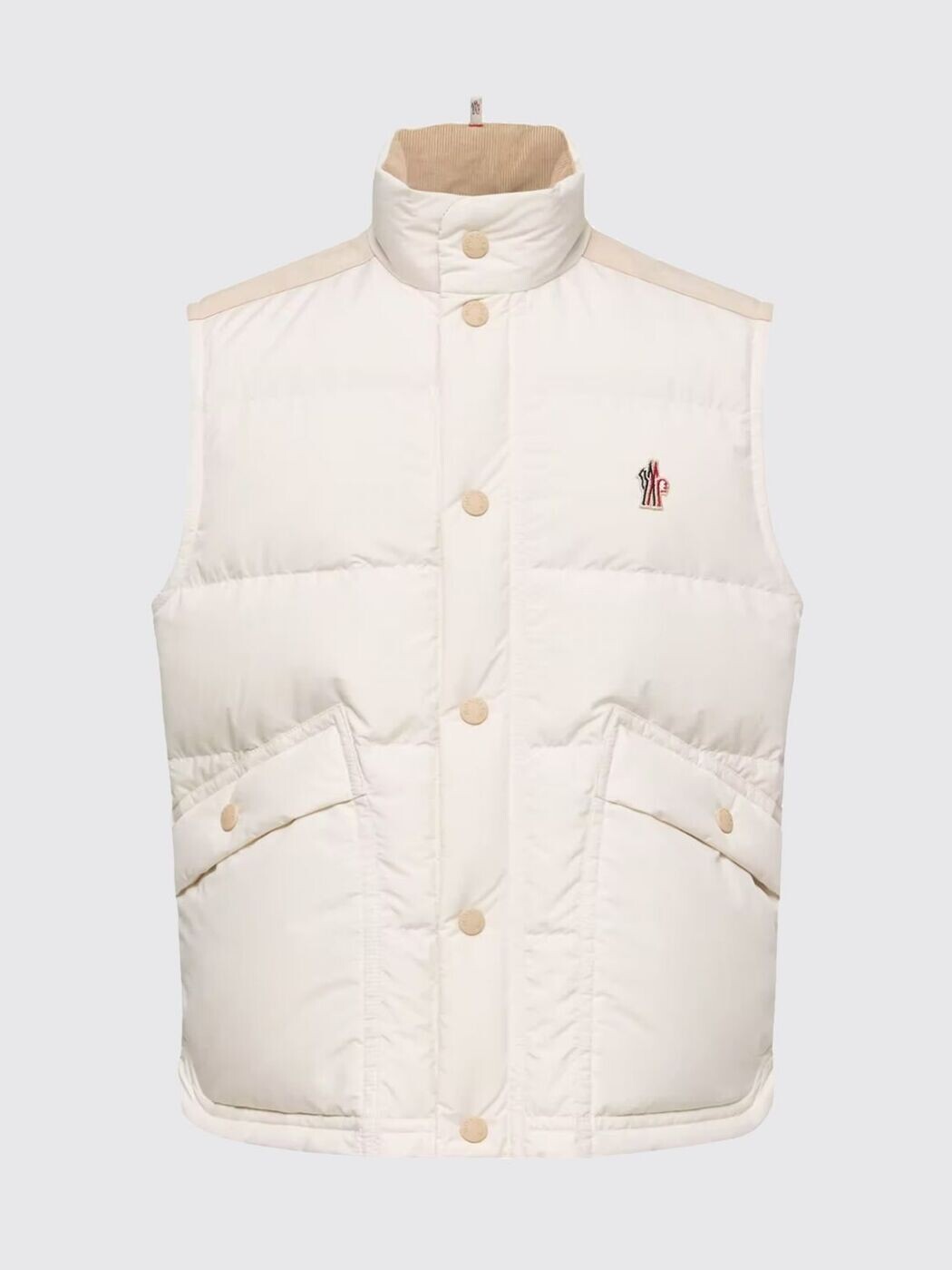 モンク軌跡 MONCLER ジレ より良い メンズ 白いこと Vests L10971A0000259996 関税 貨物輸送無料 2026SS gi