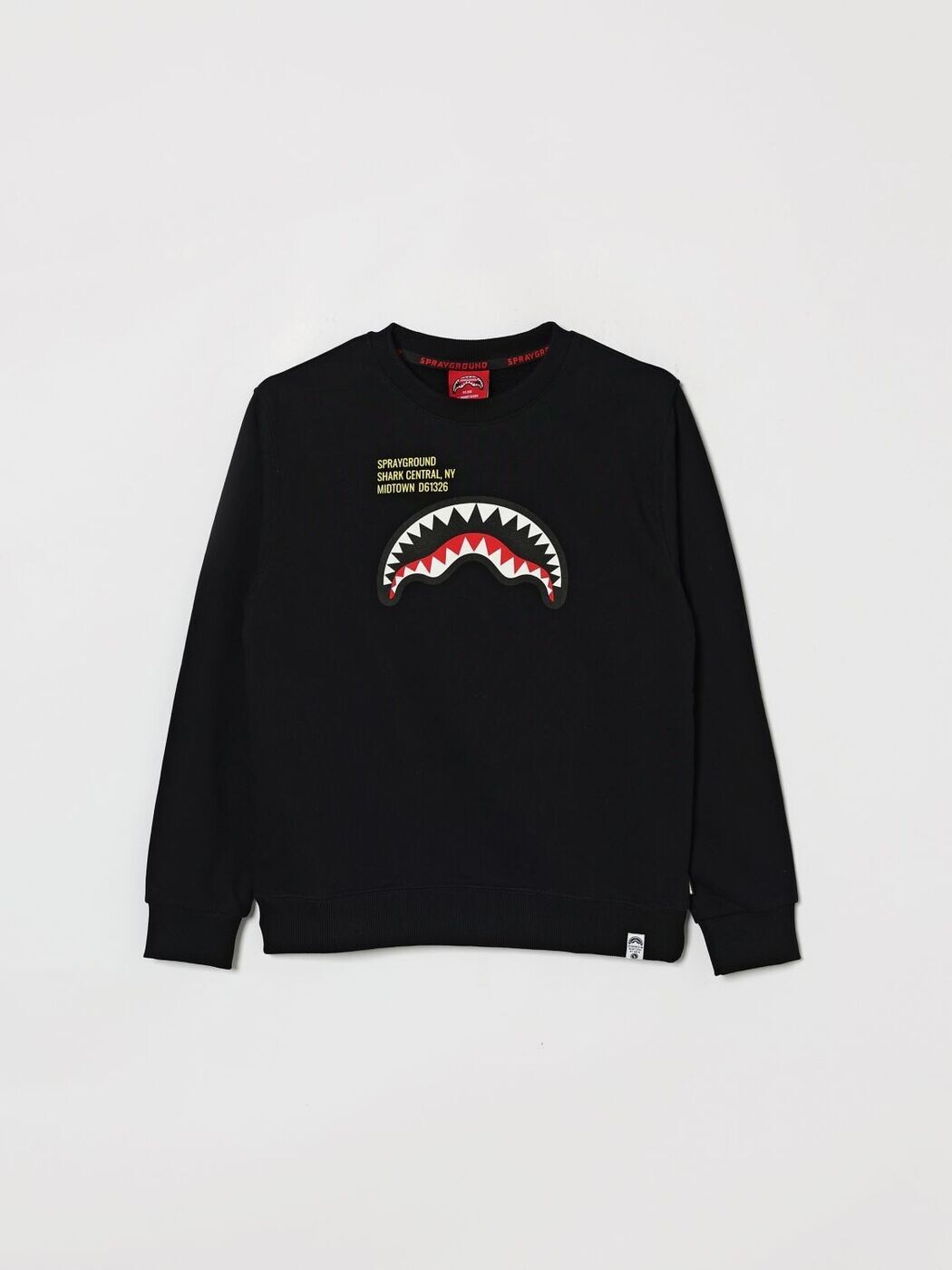 スプレイグラウンド SPRAYGROUND クルーネックジャンパー 編み物御召しもの ボーイズ 黒いこと Crew neck jumpers SPY1386 関税 貨物輸送無料 2026SS gi