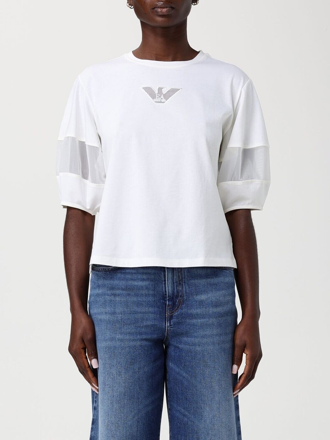 エンポリオ アルマーニ EMPORIO ARMANI ポロシャツ Tシャツ レディース ホワイト T-shirts and polo shirts EW004390AF13318 White 関税 送料無料 2026SS gi｜BRANDSHOP「il Tesoro」 28,324円