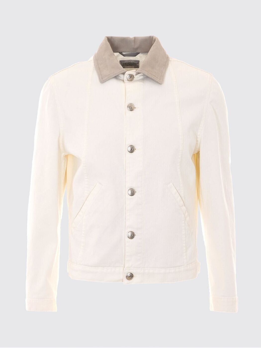 ブルネロ クチネリ BRUNELLO CUCINELLI 上衣 メンズ 白いこと Jackets M277P6911 関税 貨物輸送無料 2026SS gi