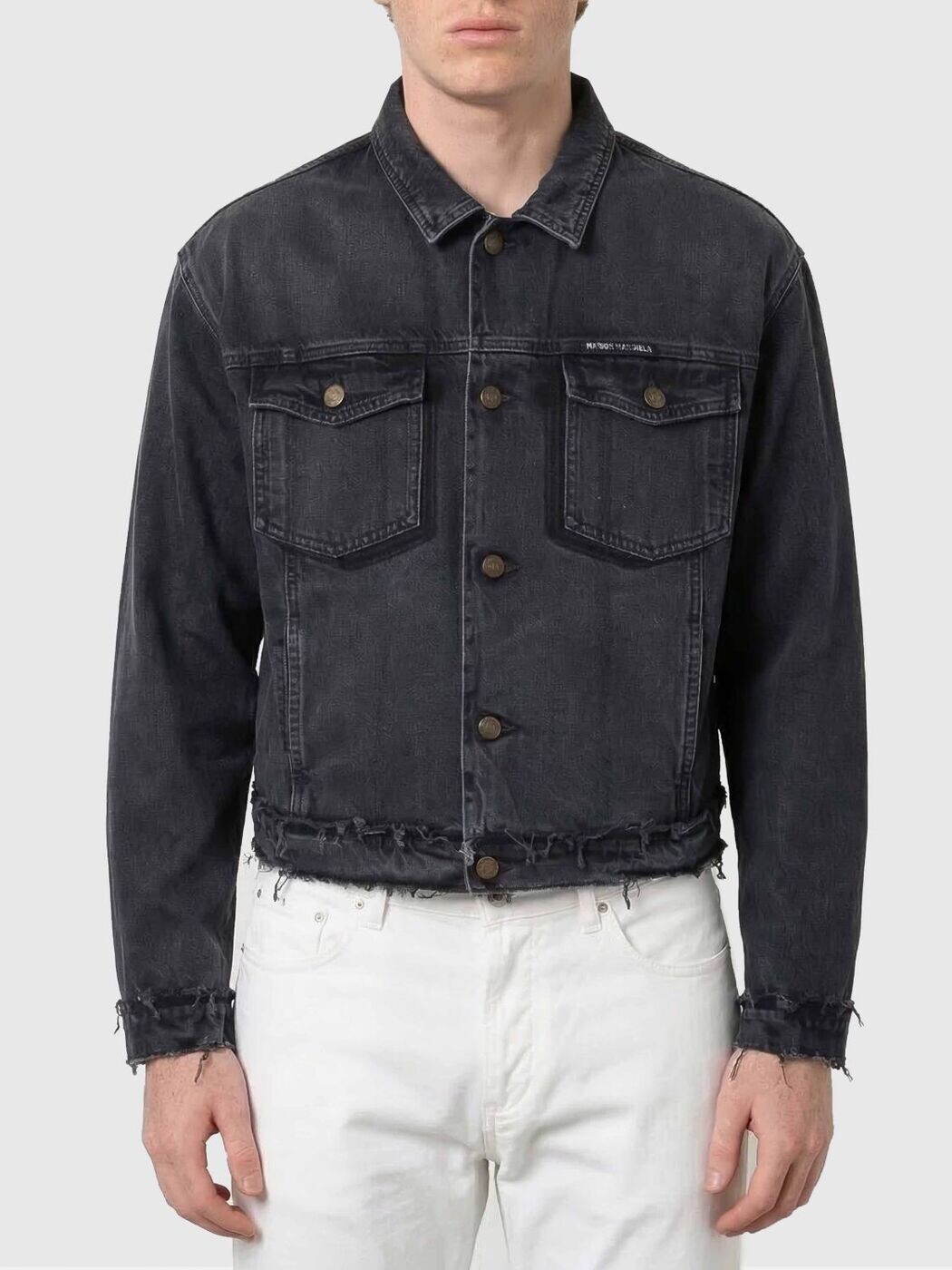 棲み家 マルジェラ MAISON MARGIELA 上衣 メンズ 黒いこと Jackets S50AM0654S30561 関税 貨物輸送無料 2026SS gi コート・ジャケット-メンズファッション