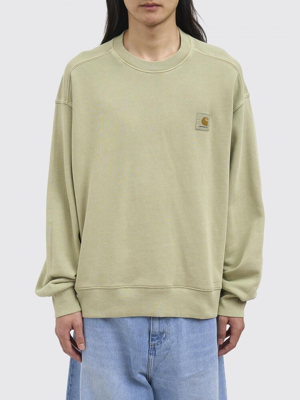 鉄道車両ハート型 ダブリューアイピー CARHARTT WIP トレーナー 調教師 メンズ 緑であること Sweatshirts I029957 関税 貨物輸送無料 2026SS gi