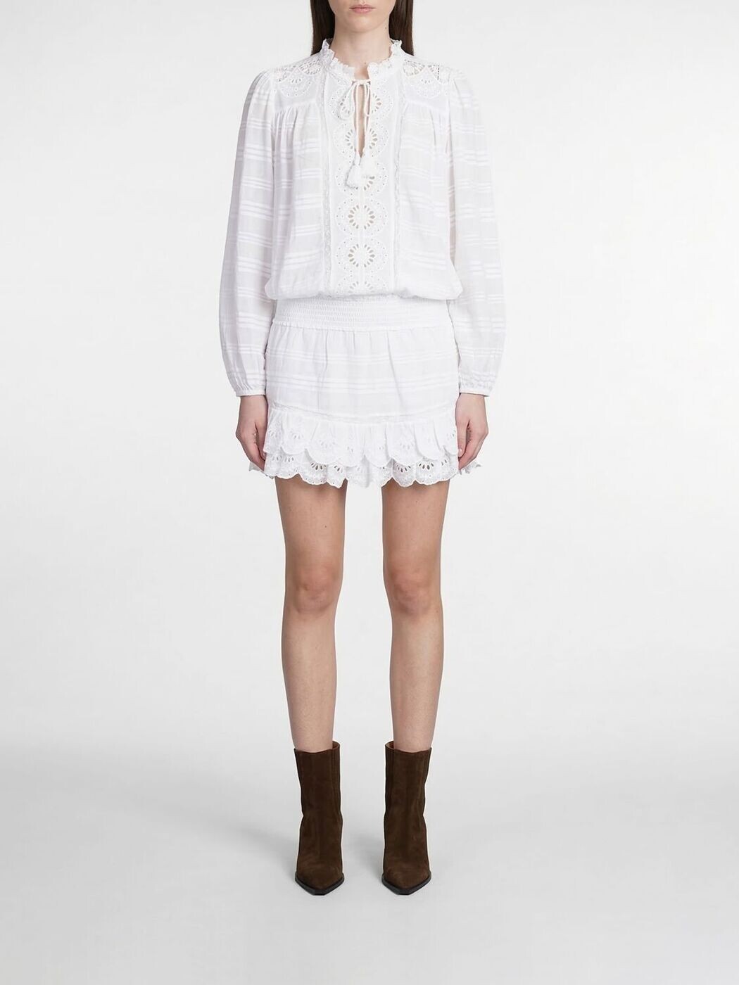 イザ呼びりん マラン はやりっ子 ISABEL MARANT ETOILE 衣裳 御召しもの レディース 白いこと Dresses RO0952FAD1J05E 関税 貨物輸送無料 2026SS gi
