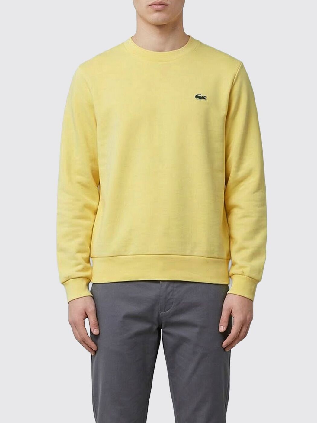 ラコステ LACOSTE トレーナー 調教師 メンズ 黄色 Sweatshirts SH9801 関税 貨物輸送無料 2026SS gi