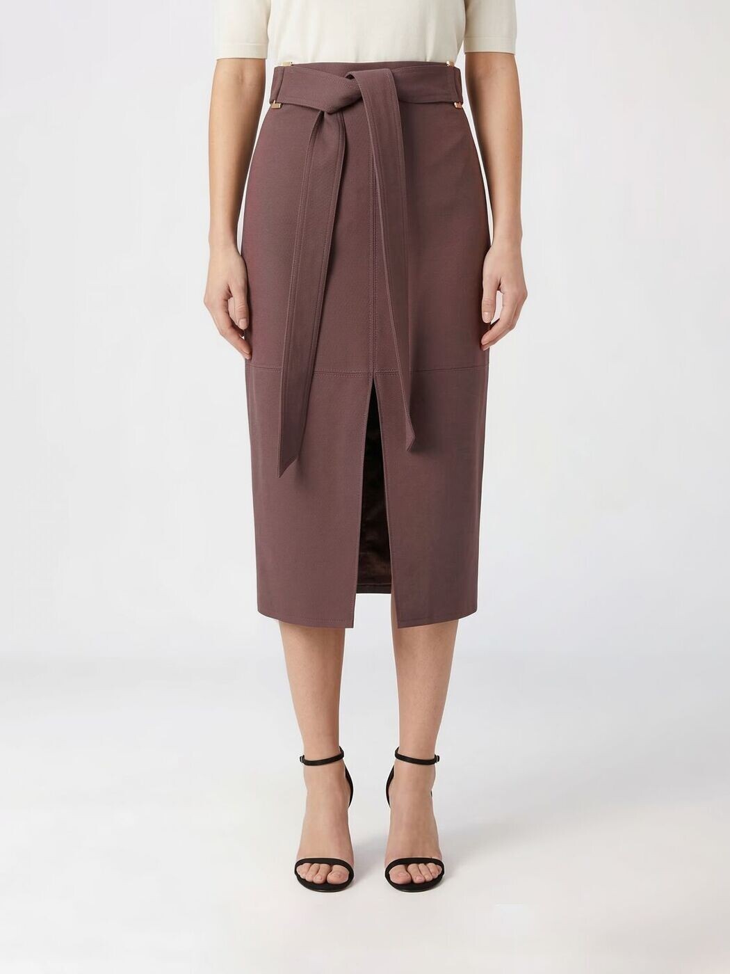 エリザベッタ フランキ ELISABETTA FRANCHI スカート レディース ブラウン Skirts GO17361E2 Brown 関税 送料無料 2026SS gi｜BRANDSHOP「il Tesoro」