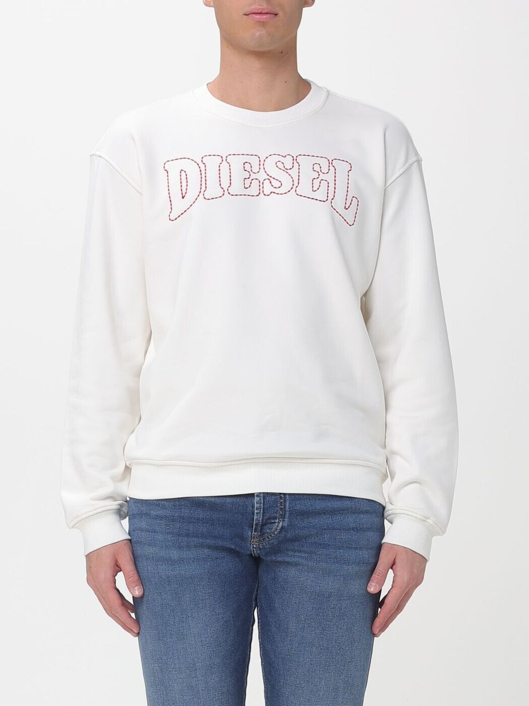 ディーゼル DIESEL トレーナー 調教師 メンズ 白いこと Sweatshirts A209790BMBJ 関税 貨物輸送無料 2026SS gi