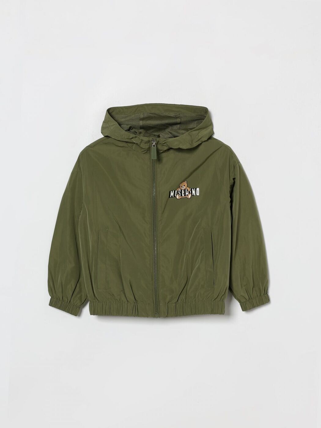 モスキーノ MOSCHINO ボンバージャケット 上衣 ボーイズ 緑であること Bomber jackets HUS05KL3A39 関税 貨物輸送無料 2026SS gi