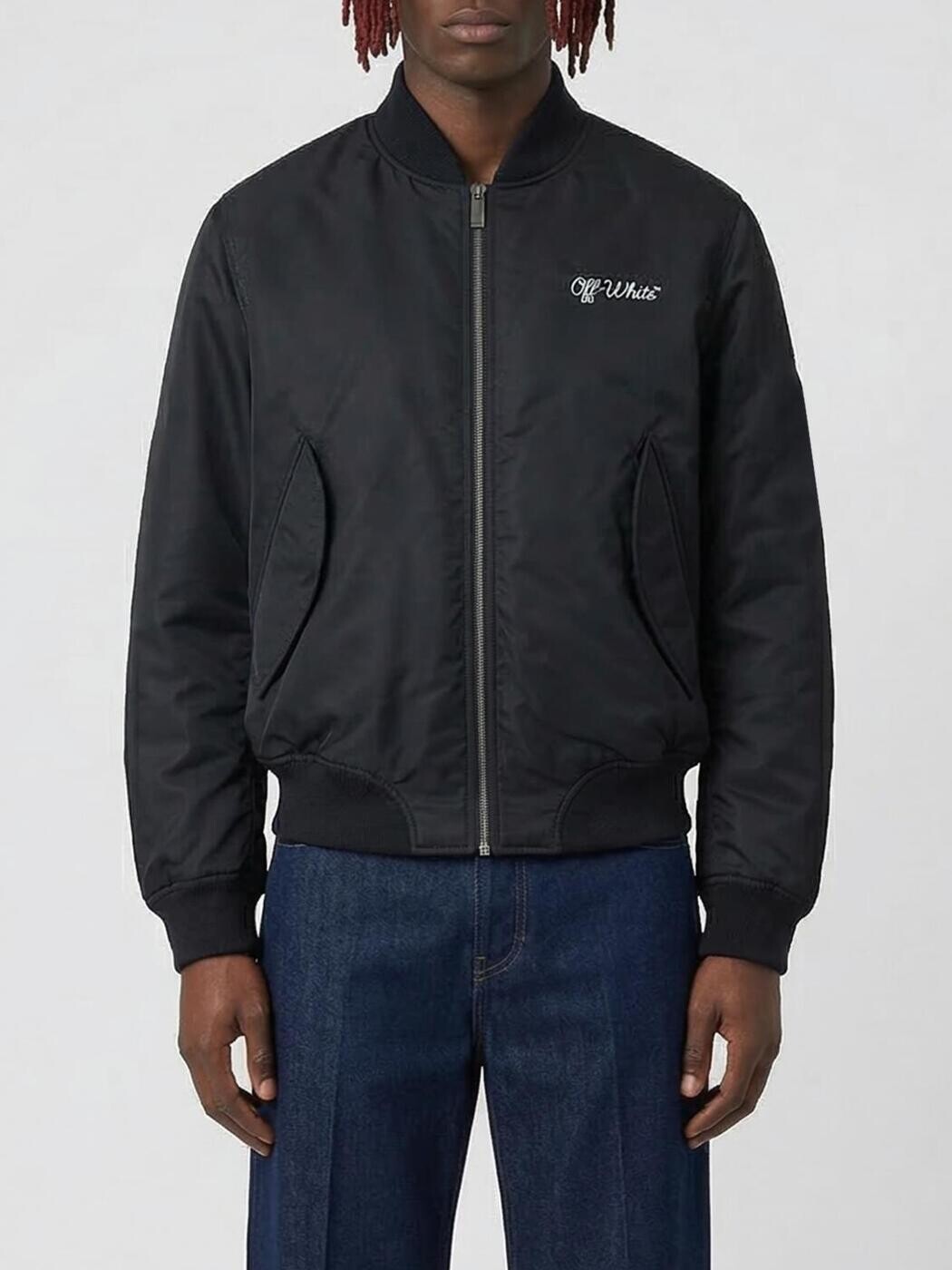 象牙色 OFF WHITE 上衣 メンズ 黒いこと Jackets OMEH05EC99FAB002 関税 貨物輸送無料 2026SS gi