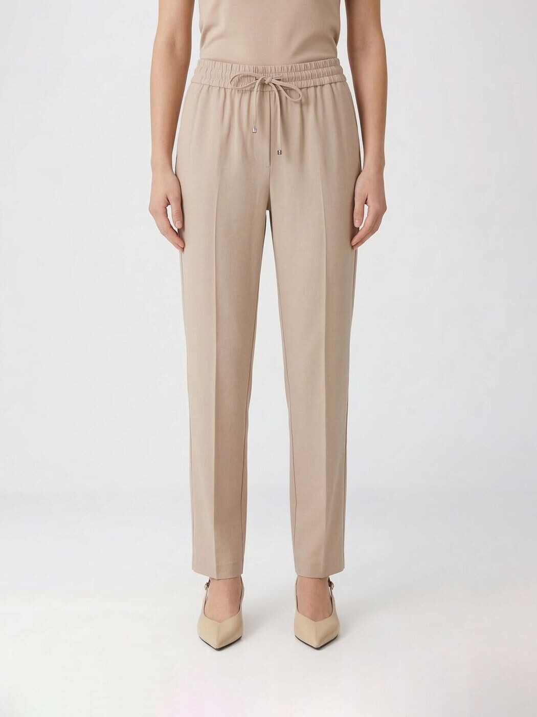 ドンダップ DONDUP ズボン パンツ レディース ベージュ Trousers DP704IF0049DXXX Beige 関税 送料無料 2026SS gi|BRANDSHOP「il Tesoro」