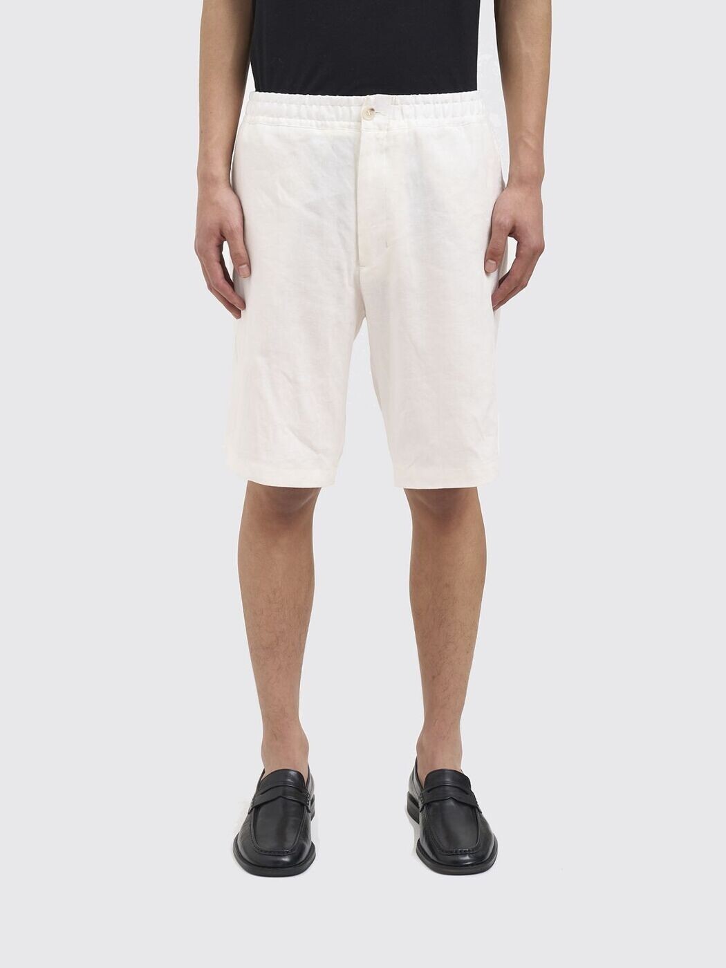 パオロペコラ PAOLO PECORA ショーツ メンズ ホワイト Shorts D0223632 White 関税 送料無料 2026SS gi｜BRANDSHOP「il Tesoro」