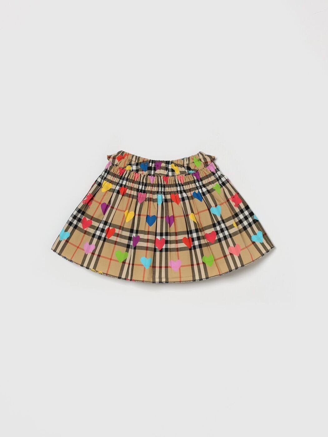 バーバリー BURBERRY ミニ御徒面子 スコート ガールズ ベージュ Mini-skirts 8121299 関税 貨物輸送無料 2026SS gi