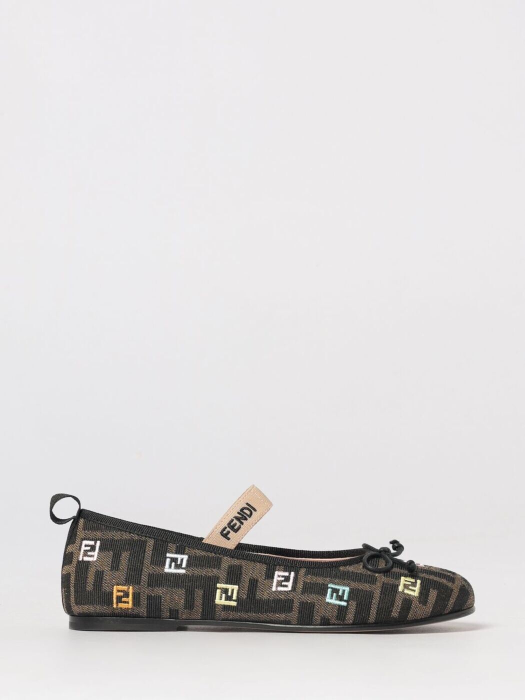FENDI FENDI バレーシューズ シューズ ガールズ Ballet flats JFR566AWK2 関税 貨物輸送無料 2026SS gi