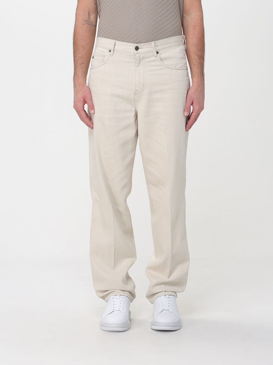 エンポリオ アルマーニ EMPORIO ARMANI デニム メンズ Jeans EM000664AF24870 Yellow Cream 関税 送料無料 2026SS gi｜BRANDSHOP「il Tesoro」