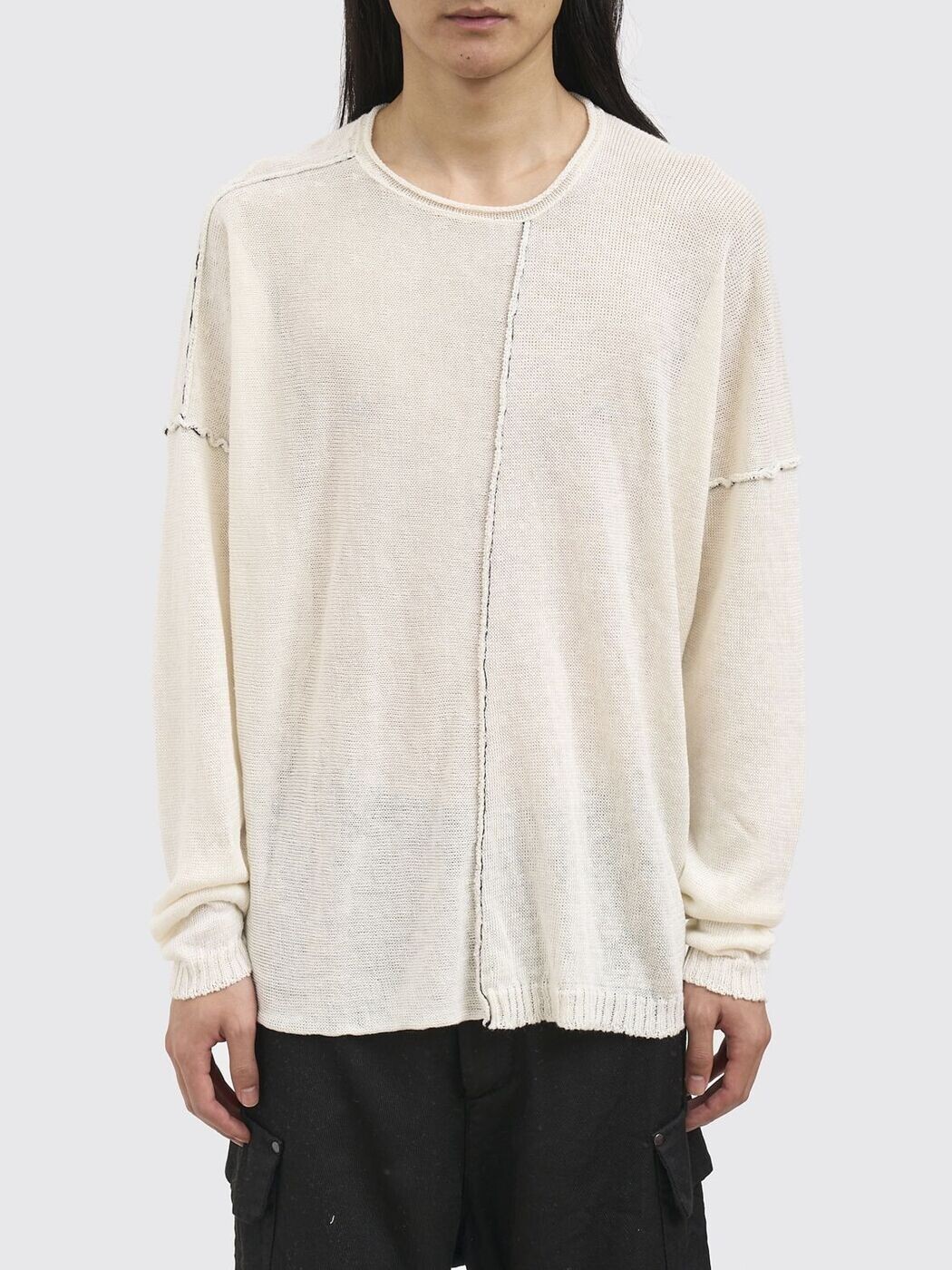 イザベル・ベネナート ISABEL BENENATO セーター ニットウェア メンズ ホワイト Knitwear UK12S26 White 関税 送料無料 2026SS gi|BRANDSHOP「il Tesoro」