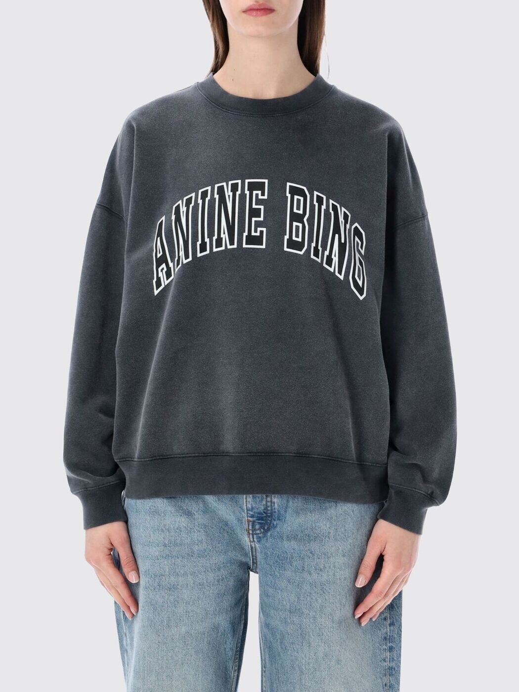 アニンビン ANINE BING 調教師 レディース 黒いこと Sweatshirts A0812490 関税 貨物輸送無料 2026AW gi