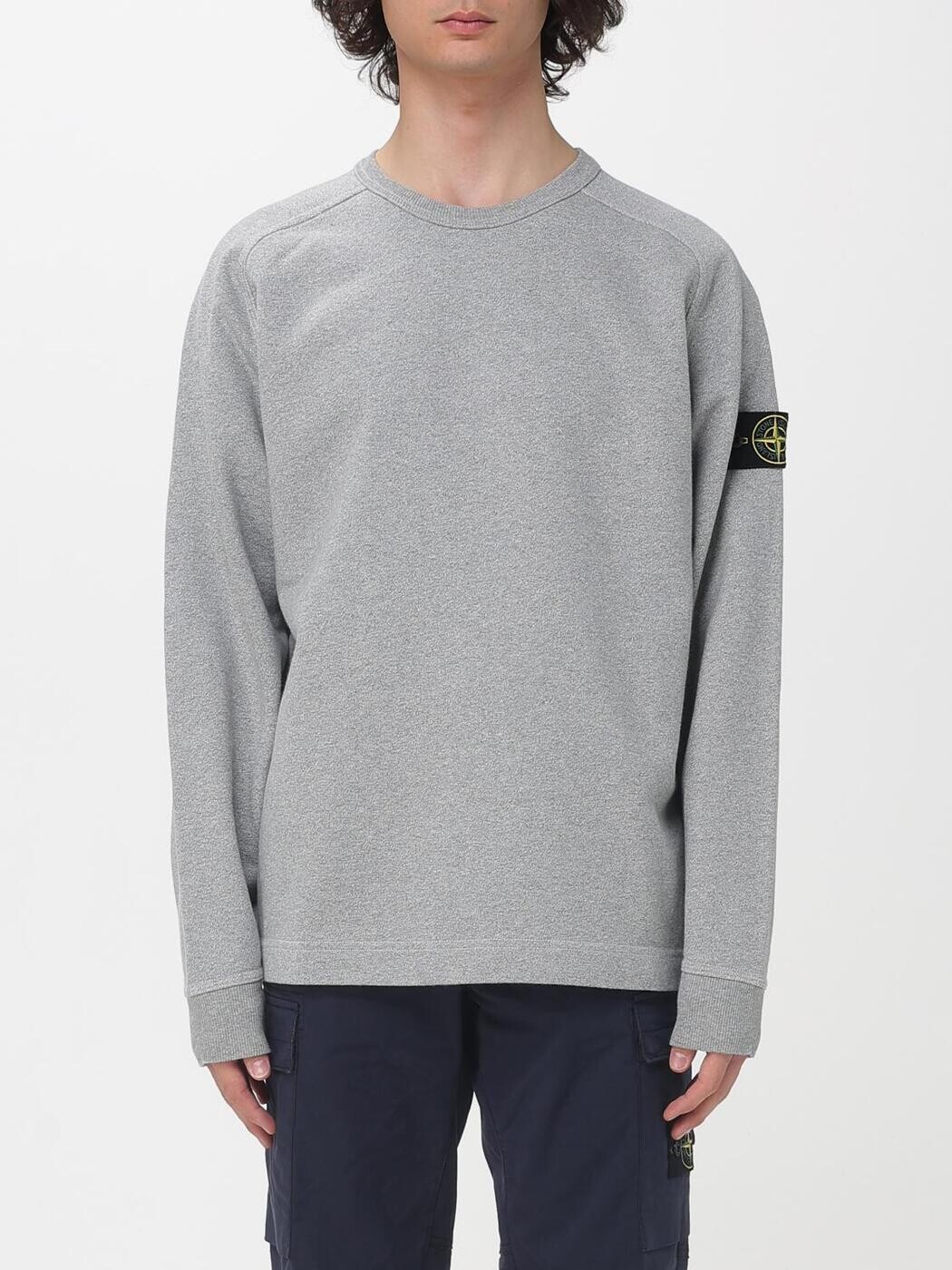 石ころ 島 STONE ISLAND トレーナー 調教師 メンズ 薄墨色 Sweatshirts 6100022S0329 関税 貨物輸送無料 2026SS gi