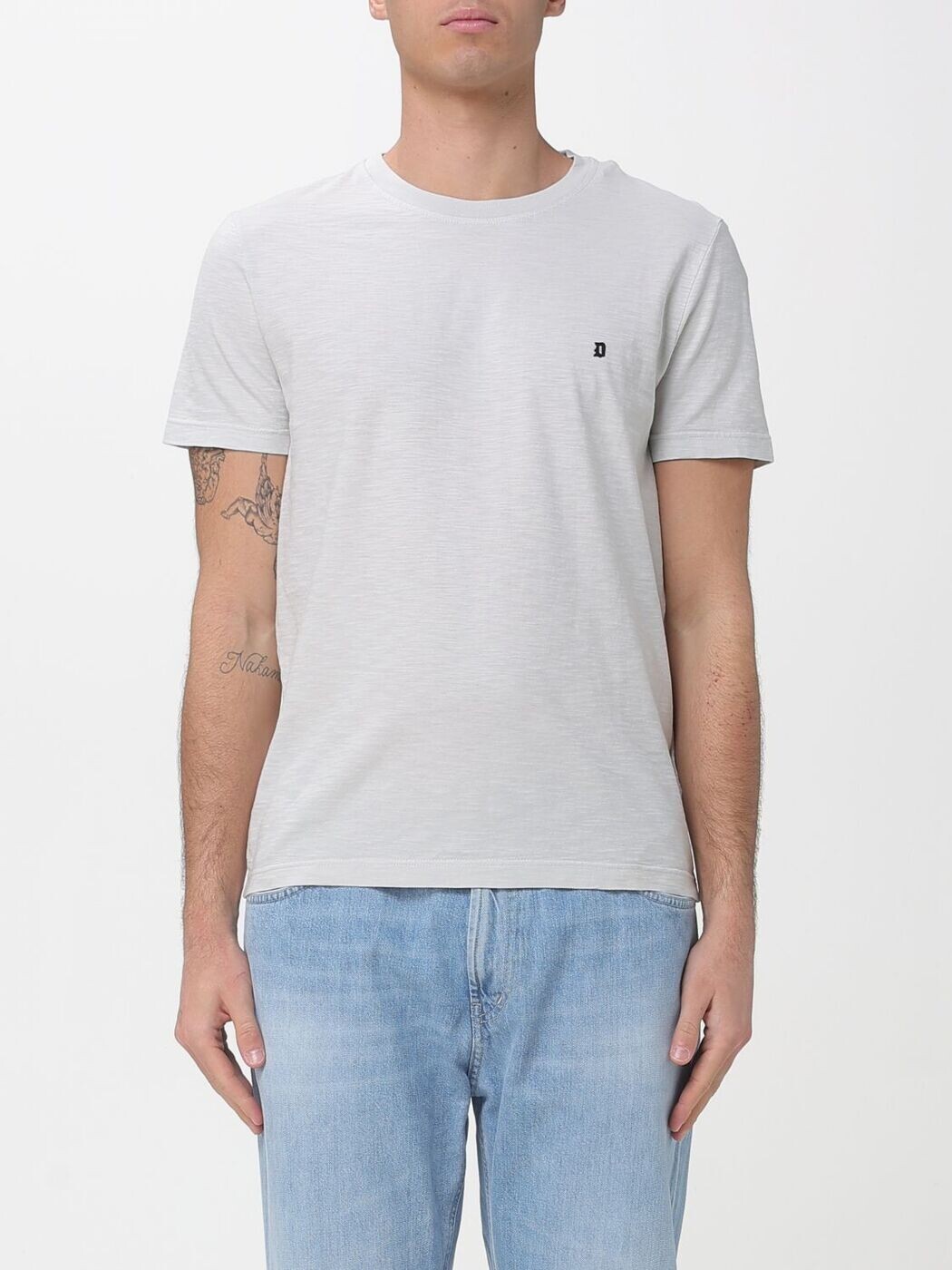 ドンダップ DONDUP Tシャツ メンズ T-shirts US371JF0195UZL4 Mastic 関税 送料無料 2026SS gi｜BRANDSHOP「il Tesoro」