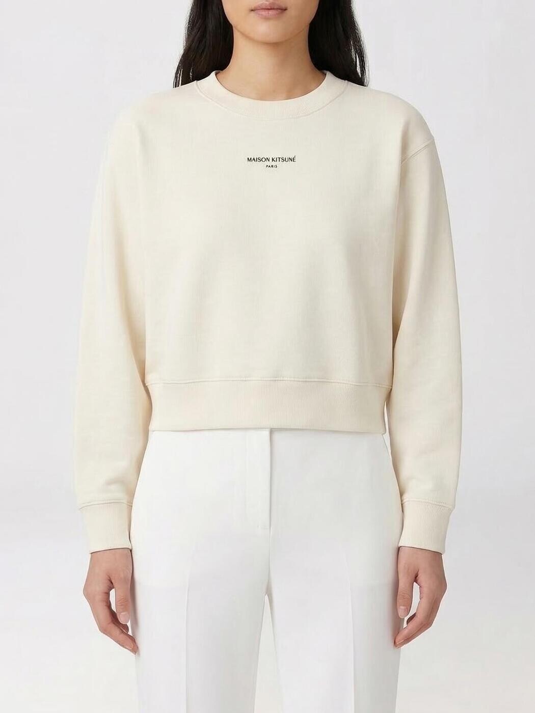 住みか 稲荷 MAISON KITSUNE 調教師 レディース 赤銅色 Sweatshirts QW00300KM0341 関税 貨物輸送無料 2026SS gi