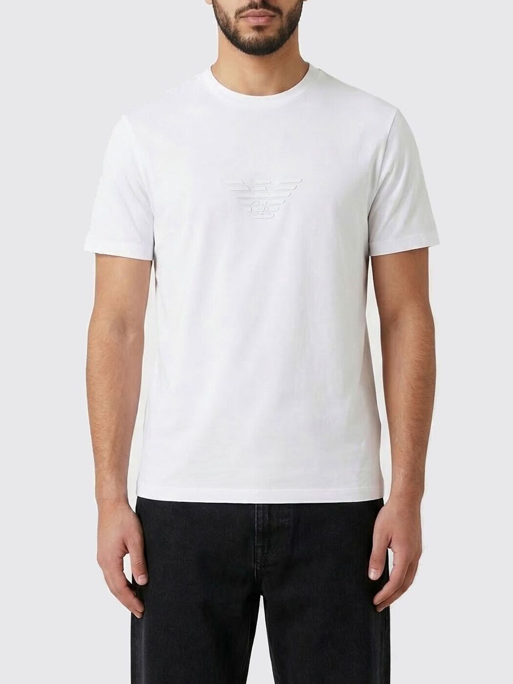 エン急性灰白髄炎 アルマーニ EMPORIO ARMANI プルオーバー メンズ 白いこと T-shirts EM004583AF13669 関税 貨物輸送無料 2026SS gi