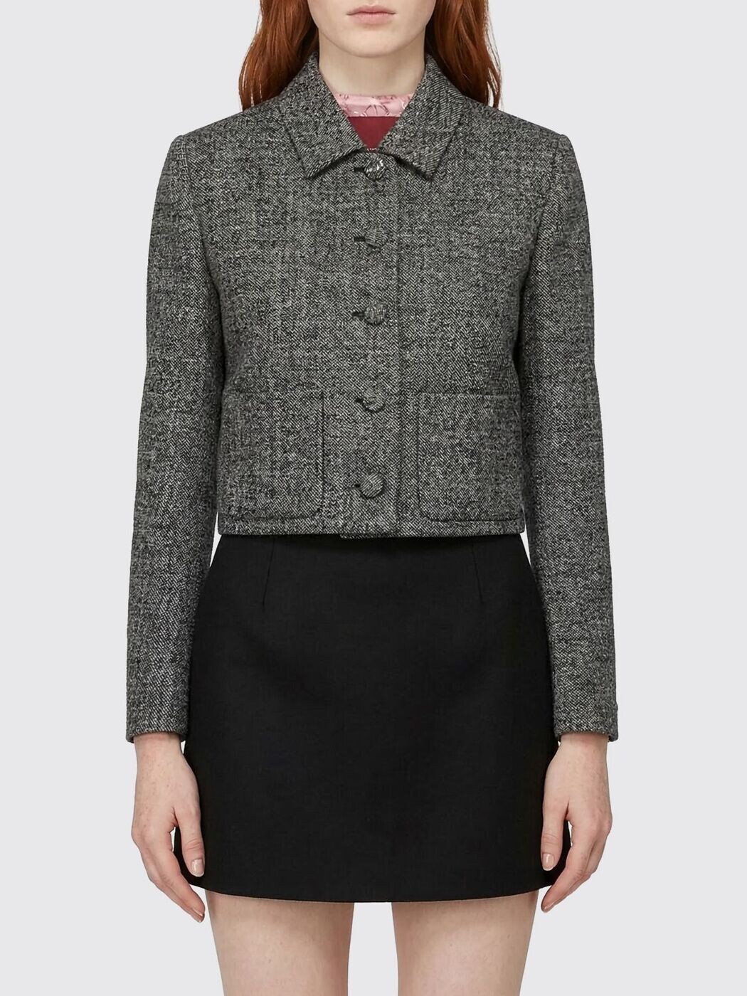 グッチ GUCCI 背広上衣 背広 上衣 レディース 薄墨色 Suit Jackets 846385ZATWE 関税 貨物輸送無料 2026SS gi