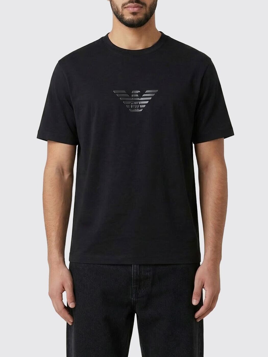 エン急性灰白髄炎 アルマーニ EMPORIO ARMANI プルオーバー メンズ 黒いこと T-shirts EM004583AF13669 関税 貨物輸送無料 2026SS gi