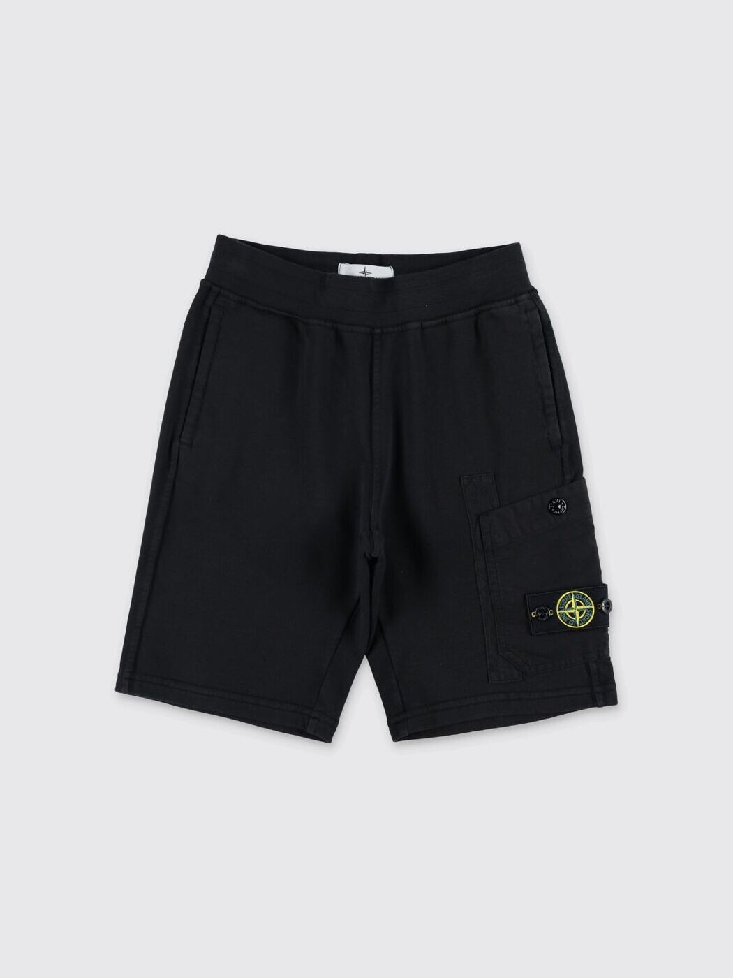 石ころ 島 STONE ISLAND JUNIOR 遊撃手ズボン下 ズボン下 さる股引き ガールズ 黒いこと Shorts 6200008S0040 関税 貨物輸送無料 2026SS gi