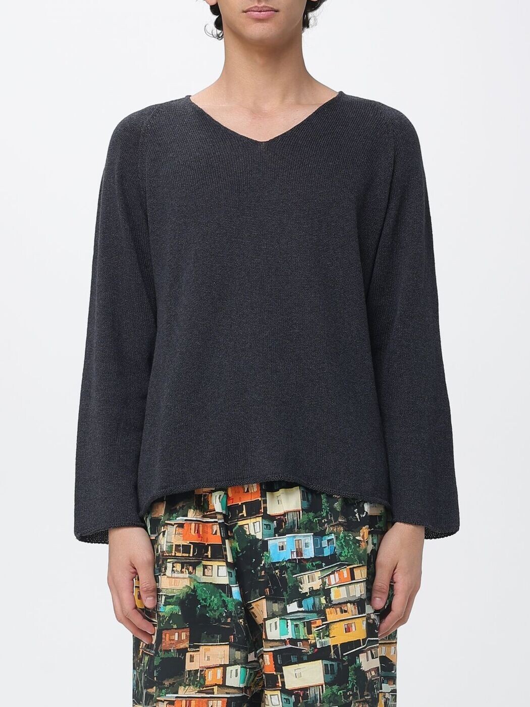 ラネウス LANEUS セーター ニットウェア メンズ ブラック Knitwear S6LAMAKN108 関税 送料無料 2026SS gi